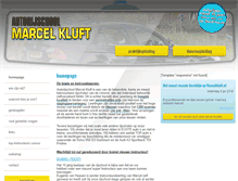 Tablet Screenshot of marcelkluft.nl